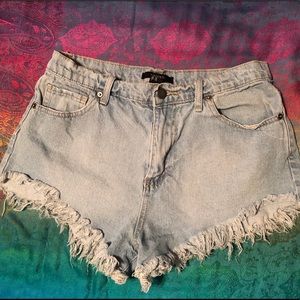 Forever 21 denim shorts